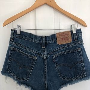 Vintage Levi High Waisted Shorts
